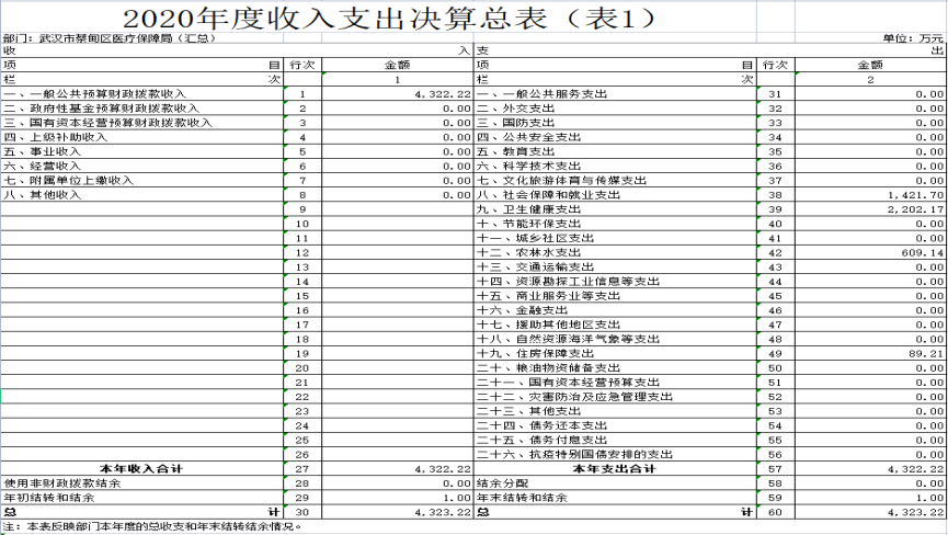怎么查询医保耗材价格2020年度武汉市蔡甸区医疗保障局（汇总）部门决算_https://www.jmylbn.com_新闻资讯_第1张